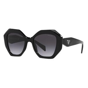 Prada Chic Black Oversized Sunglasses.